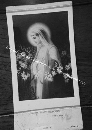 COPY NEGS ORDINATION CARD